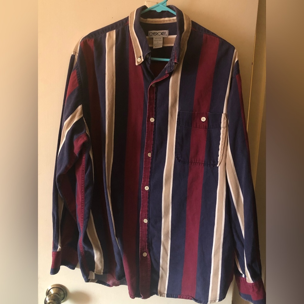 Vintage Cherokee Grunge Men's Long Sleeve 80s 90s
